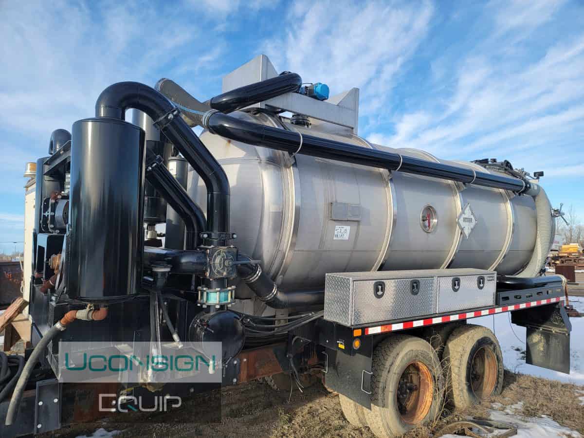 2012 Brenner Stainless 407 Vac Tank Rig Up Only DOT Vacuum Truck (00617)