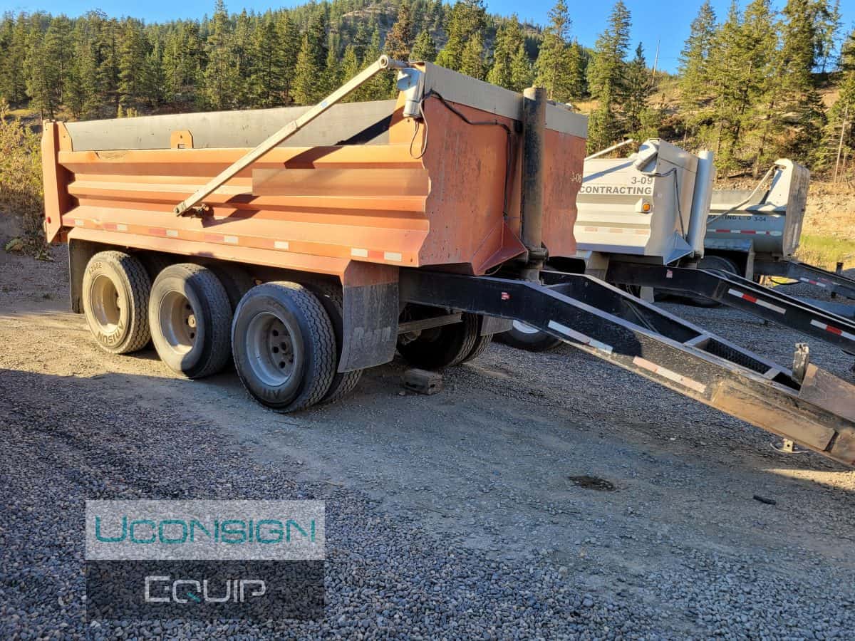 2013 Renn Tri-Axle Pup Trailer Dump/Gravel (00935) – MUST BE SOLD WITH #07222800930