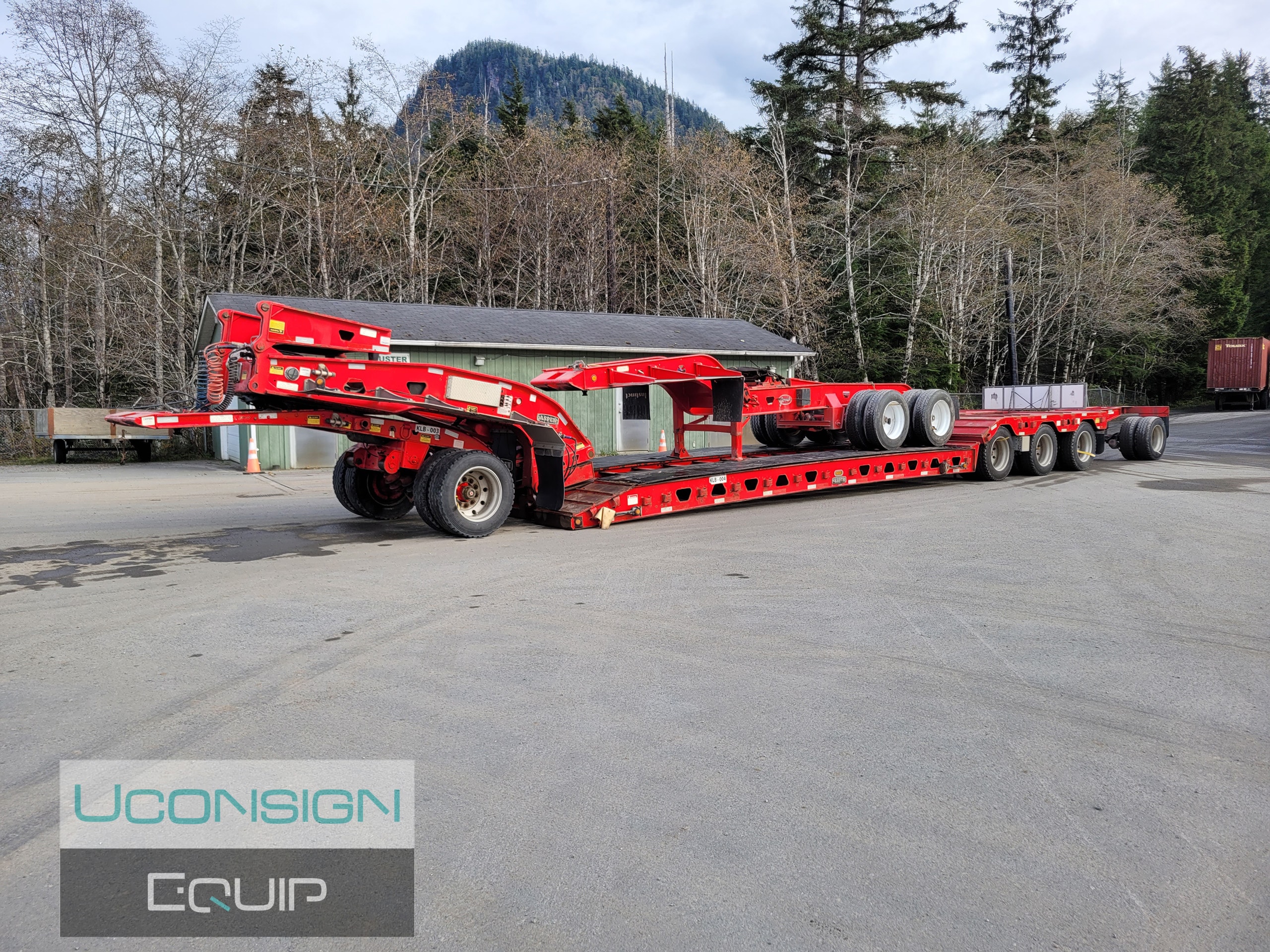 2019 Aspen 9 Axle HRGN Lowbed Package (Inc. TA Jeep) Lowbed/Lowboy (01430)